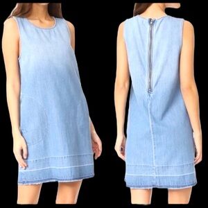 Bella Dahl jean mini dress EUC